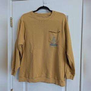 Aerie Mustard Sweatshirt with Pocket
